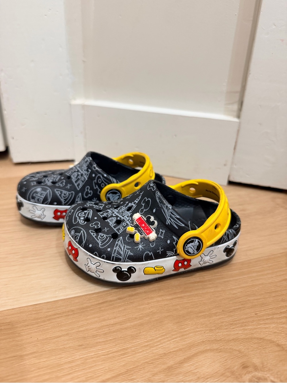 Light up Mickey Mouse Crocs
